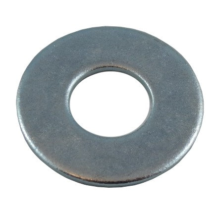 10 Pack 3/8" Zinc Plated Flat Washers