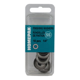 10 Pack 1/4" 18.8 Stainless Steel Finish Washers