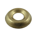 10 Pack #8 Plain Brass Finish Washers