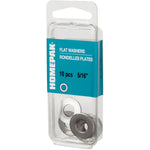 10 Pack 5/16" 18.8 Stainless Steel Flat Washers