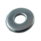 10 Pack #6 Zinc Plated SAE Flat Washers