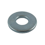 10 Pack #10 Zinc Plated SAE Flat Washers