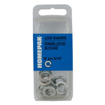 10 Pack 5/16" Zinc Plated Lock Washers