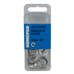 10 Pack 3/8" Zinc Plated Lock Washers