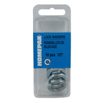 10 Pack 1/2" Zinc Plated Lock Washers