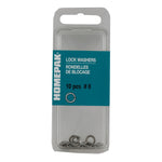 10 Pack #8 18.8 Stainless Steel Lock Washers