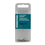 10 Pack #6 410 Stainless Steel External Tooth Lock Washers