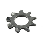 10 Pack #8 410 Stainless Steel External Tooth Lock Washers