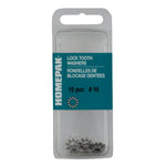 10 Pack #10 410 Stainless Steel External Tooth Lock Washers