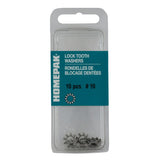 10 Pack #10 410 Stainless Steel External Tooth Lock Washers
