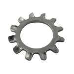 10 Pack 1/2" 410 Stainless Steel External Tooth Lock Washers