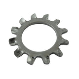 10 Pack 1/2" 410 Stainless Steel External Tooth Lock Washers