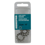 10 Pack 1/2" 410 Stainless Steel External Tooth Lock Washers