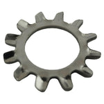 10 Pack 3/8" 410 Stainless Steel External Tooth Lock Washers