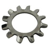 10 Pack 3/8" 410 Stainless Steel External Tooth Lock Washers