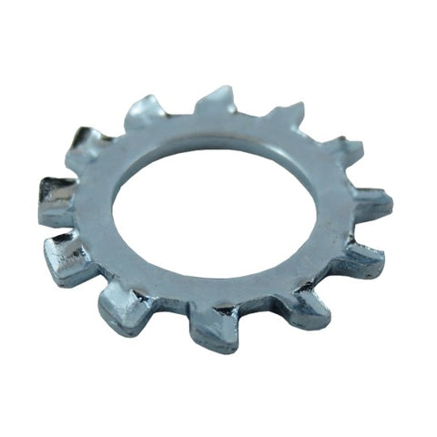 10 Pack 3/8" Zinc Plated External Tooth Lock Washers
