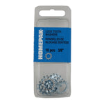 10 Pack 3/8" Zinc Plated External Tooth Lock Washers