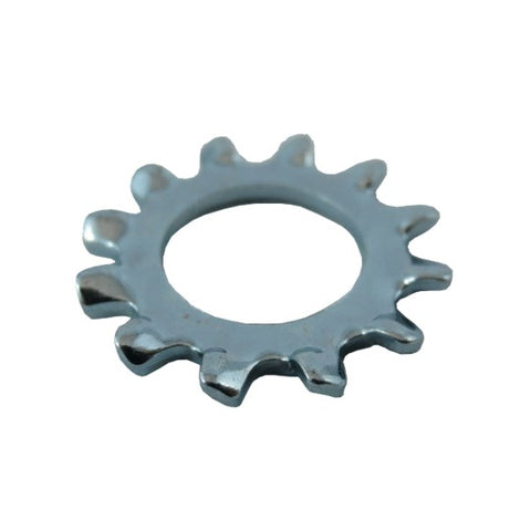 10 Pack 5/16" Zinc Plated External Tooth Lock Washers