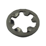 10 Pack #6 410 Stainless Steel Internal Tooth Lock Washers