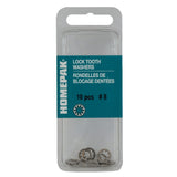 10 Pack #8 410 Stainless Steel Internal Tooth Lock Washers