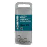 10 Pack #10 410 Stainless Steel Internal Tooth Lock Washers