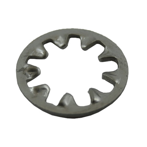 10 Pack 1/4" 410 Stainless Steel Internal Tooth Lock Washers