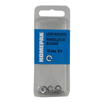 10 Pack #8 Zinc Plated Lock Washers