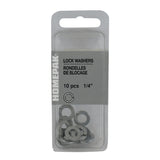 10 Pack 1/4" Galvanized Lock Washers