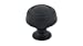 Richelieu Hardware - BP0875900 - Traditional Metal Knob - 0875 - Matte Black Finish