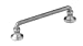 Richelieu Hardware - BP0874142 - Traditional Metal Pull - 0874 - 3 25/32 in (96 mm) - Pewter Finish