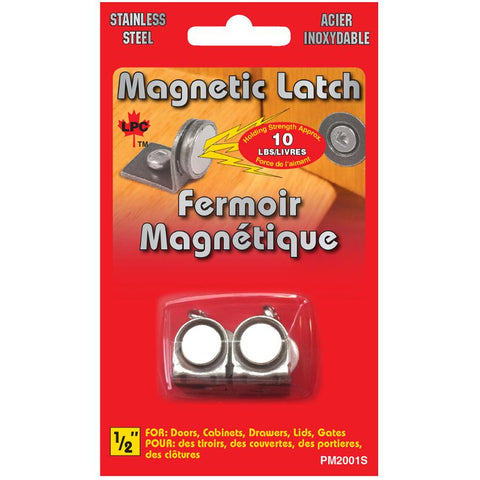 Leisure Products (PM 2001 S 10 lbs) 1/2" 90 Degree Mount Magnetic Catch