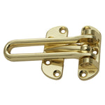 Security Door Guard - Brass