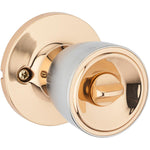 Weiser Beverly Knob for Bedroom/Bathroom, Interior Door Handle, Satin Chrome (9GAC3010-004)