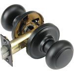 Weiser Troy Knob for Hall/Closet, Interior Door Knob, Matte Black (9GA1010-009)