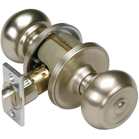 Weiser Phoenix Knob for Hall/Closet with Microban, Interior Door Knob, Satin Nickel