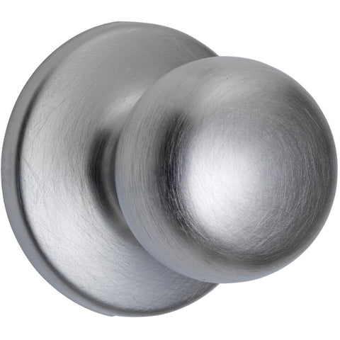 Weiser Fairfax Knob for Hall/Closet, Interior Door Knob, Satin Chrome (9GAC1010-007)