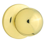 Weiser Regina Knob for Hall/Closet, Interior Door Knob, Brass (9SK10000-023)