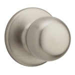 Weiser Fairfax Knob for Hall/Closet with Microban, Interior Door Knob, Satin Nickel