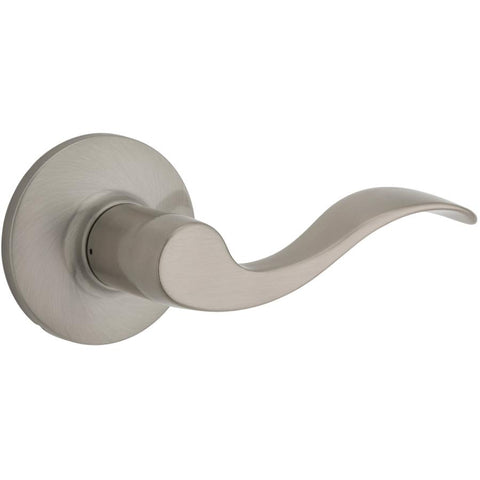 Weiser Layton Lever for Hall/Closet, Interior Door Handle, Satin Nickel (9SL10000-034)