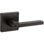 Weiser Halifax Entry Lever Featuring SmartKey, Exterior Door Handle, Venetian Bronze (9SENL5350-012)