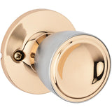 Weiser Beverly Knob for Hall/Closet, Interior Door Knob, Satin Chrome (9GAC1010-032)