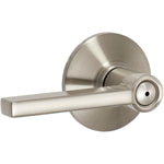 Satin Nickel Latitude Privacy Door Leverset