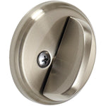 Schlage F60 V CEN 619 LAT Century Single Cylinder Handleset and Latitude Lever, Satin Nickel