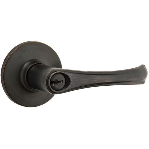 Weiser Grapevine Entry Lever, Exterior Door Handle, Venetian Bronze