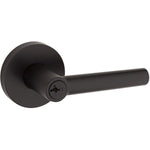 Weiser Modern Milan Smart Key Entrance Leverset, Matte Black