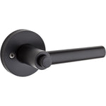 Weiser Modern Milan Smart Key Entrance Leverset, Matte Black