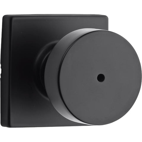 Weiser Cambie Privacy Door Knobset, Matte Black