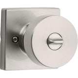 Weiser Cambie Entrance Knobset with SmartKey, Satin Nickel