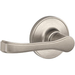 Satin Nickel Torino Passage Door Leverset