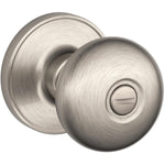 Satin Nickel Stratus Privacy Door Knobset